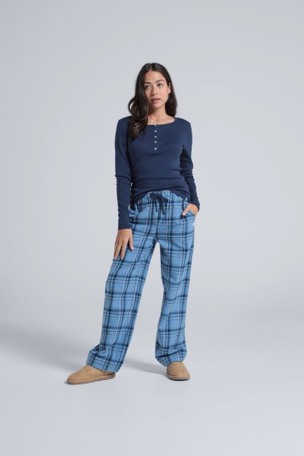 Blue Mountain Warehouse Animal Driftoff Pyjamabroek Voor Dames Origins