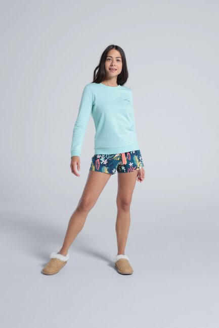 Animal Cell Damage Pyjama Short Gemêleerd Mountain Magazijn Nieuws