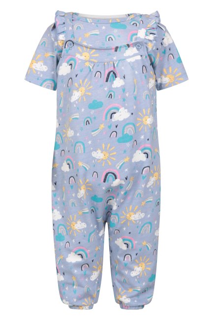 Mountain Warehouse Baby Tuinbroek Met Ruches Origins Lila