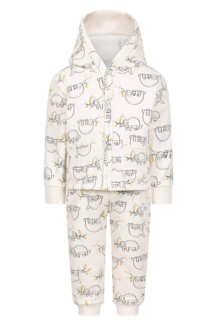 Fashion Mountain Warehouse Witte Knusse Baby Popper Set