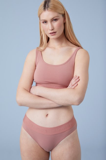 Origin Active People Core Dames Bralette Pink Mountain Warehouse