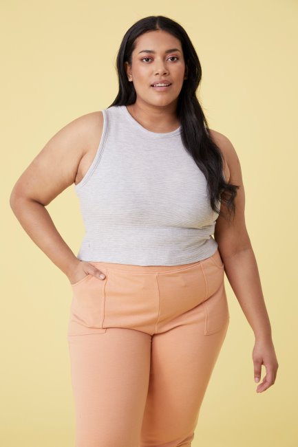 Bergpakhuis Herkomst Actieve Mensen Geribbeld Damesvest Grijs