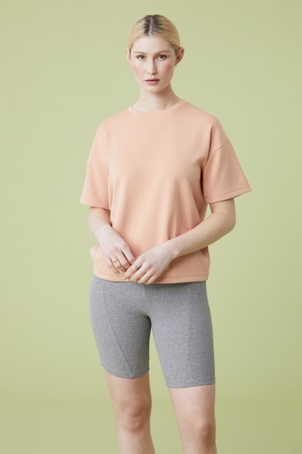 Mountain Warehouse Grijze Collectie Active People Geribbelde Fietsbroek Voor Dames