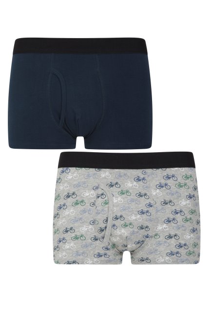 Origins Navy Mountain Warehouse Boxershort Voor Heren, 2-pack