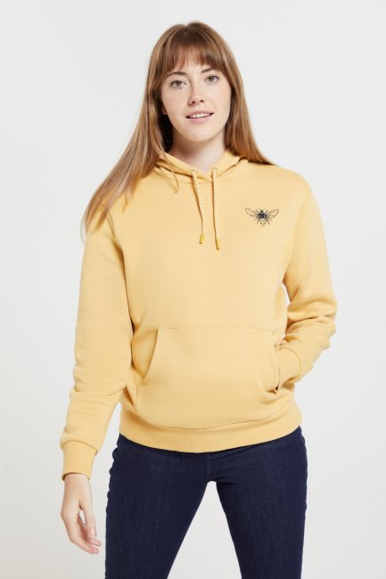 Dames Hoodie Met Gegarandeerde Bijen Mosterd Beste Bergmagazijn