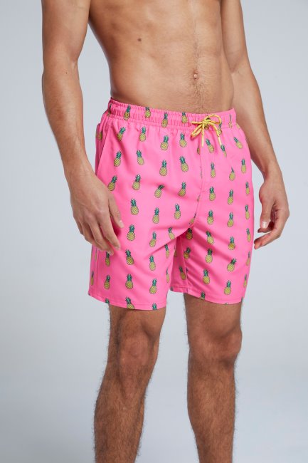 Animal Deep Dive Heren Boardshorts Mountain Warehouse Merken Roze