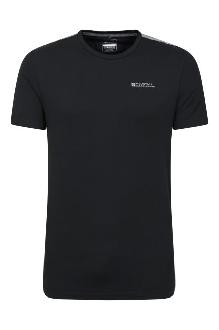 Mountain Warehouse Zwarte Iso-viz Actieve T-shirtmode Voor Heren