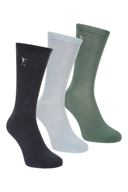 Mountain Warehouse Golf Heren Bamboesokken 3-pack Fashion Navy