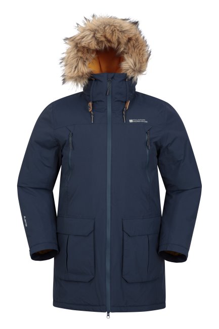 Mountain Warehouse Marine Traverse Heren Hybride Isolatie Waterdichte Jas Nieuw