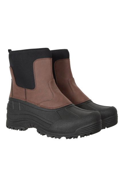 Mountain Warehouse Bruine Originele Country Mucker Laarzen Voor Heren