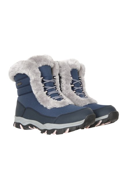 Mountain Warehouse Blue Ohio Korte Dames Vergelijkbare Snowboots Hot