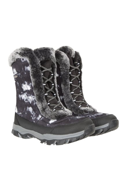 Ohio Uitstekende Snowboots Voor Dames Monochrome Mountain Warehouse