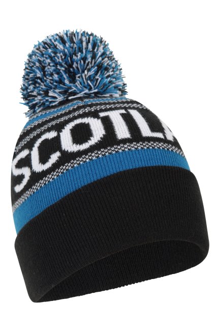 New Mountain Warehouse Schotland Pom Beanie Marineblauw