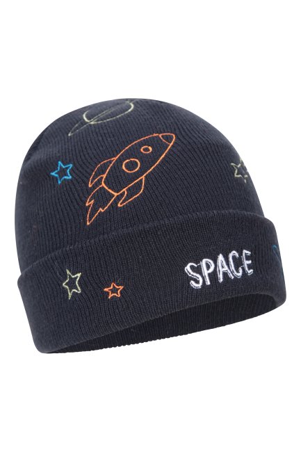 Mountain Warehouse Origin Galaxy Kids Beanie Marine