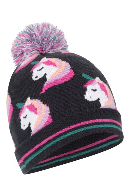 Karakter Kindermuts Met Voering Van Fleece Best Navy Mountain Warehouse