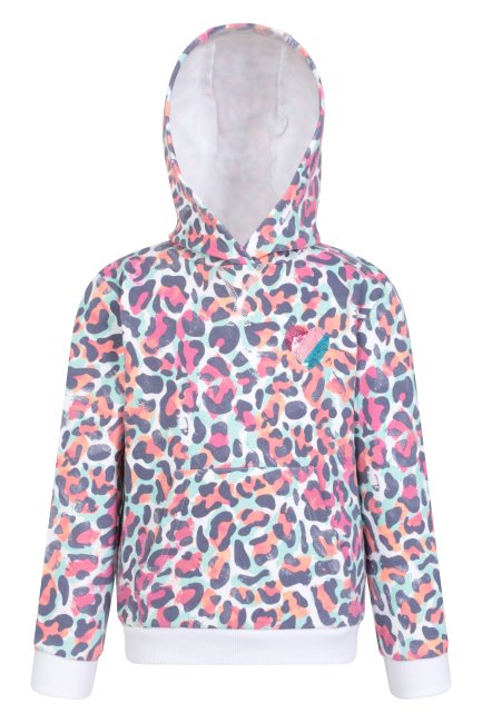 Hot Luipaard Print Kinder Hoodie Luipaard Bergmagazijn
