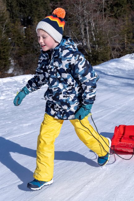 Camouflage Bergmagazijn Kinderen Stimulerende Ski-jas En -broek Set Merken