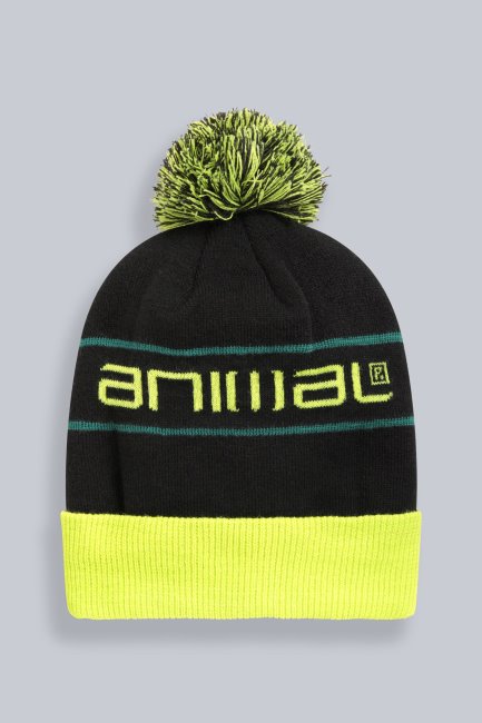 Lime Brands Animal Briggs Heren Gerecyclede Beanie Mountain Warehouse