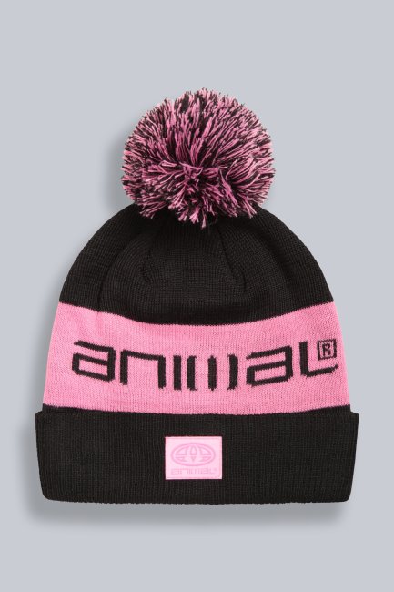 Best Mountain Warehouse Roze Animal Harley Recycled Beanie Voor Kinderen