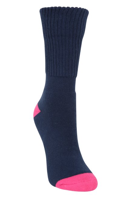 Dubbellaagse Dames Wandelsokken Bergpakhuis Origine Donkerblauw