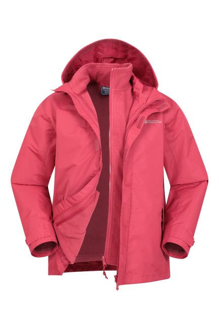 Mountain Warehouse Viel Ii Heren 3 In 1 Jas Donkerrood Origins