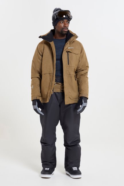 Comet Iii Heren Ski-jas Tan Collections Mountain Warehouse