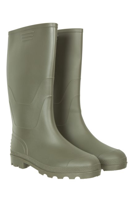 Merken Mountain Warehouse Wade Heren Regenlaarzen Kaki