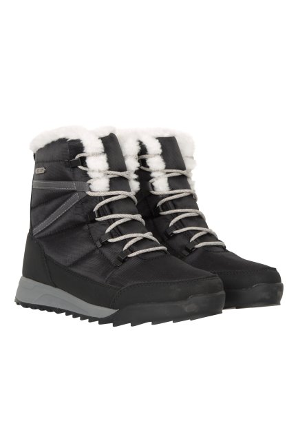 Hot Mountain Warehouse Gitzwarte Leisure Ii Snowboots Voor Dames