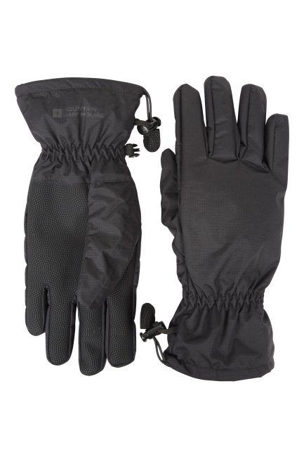 Klassieke Waterdichte Herenhandschoenen Mountain Warehouse Black Fashion
