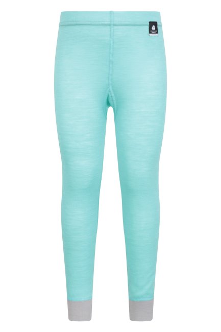 Fashion Merino Baselayer Broek Voor Kinderen Mint Mountain Warehouse