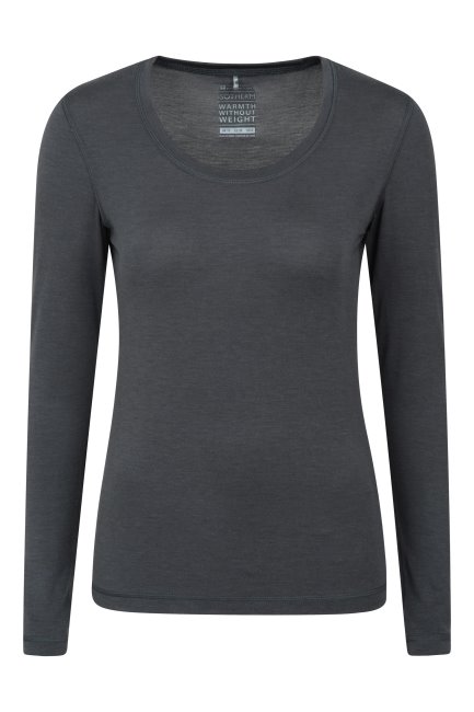 Bergmagazijn Donkergrijs Collectief Houd De Warmte Ii Thermotop Voor Dames
