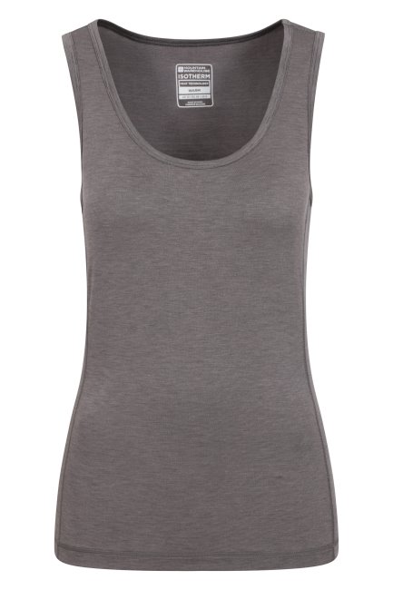 Keep The Heat Ii Dames Thermisch Vest Topcollectie Mountain Warehouse Donkergrijs