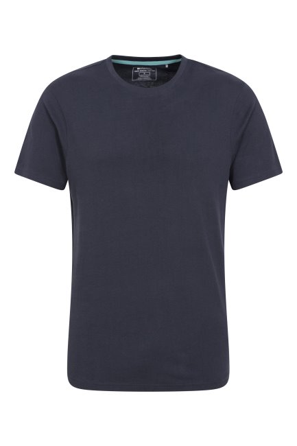 Best Eden Ii Heren Bio T-shirt Mountain Warehouse Navy