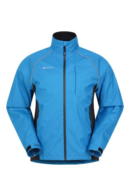 Adrenaline Ii Heren Iso-viz Waterdichte Jas Collecties Mountain Warehouse Blauw