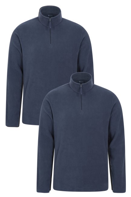 Navy Mountain Warehouse New Camber Heren Fleece Multipack Ii