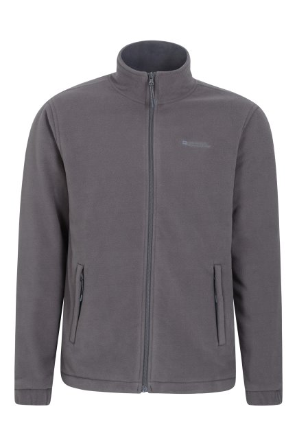 Origins Bernard Ii Heren Winddichte Fleece Donkergrijs Mountain Warehouse