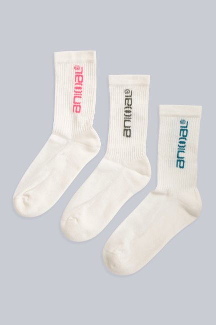 Witte Merk Mountain Warehouse Animal Sadie Biologische Damessokken