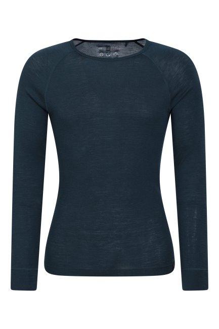 Beste Petrol Merino Heren Thermisch Topbergmagazijn