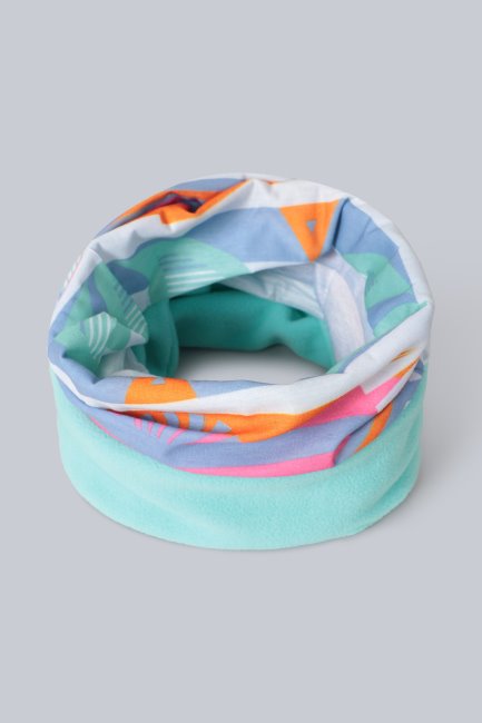 Animal Drizzly Nekbeschermer Voor Dames Blauw Van Het Merk Mountain Warehouse