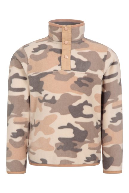 Mountain Warehouse Origin Camouflage Bos Kinderpullover Fleece