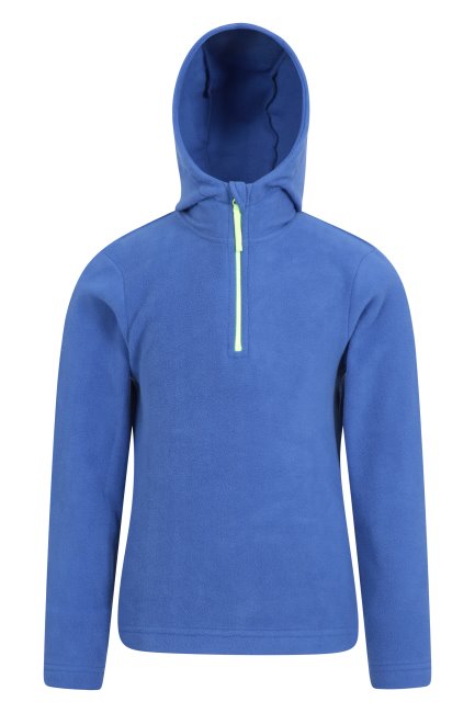 Marine Collectie Mountain Warehouse Camber Ii Fleece Hoodie Voor Kinderen