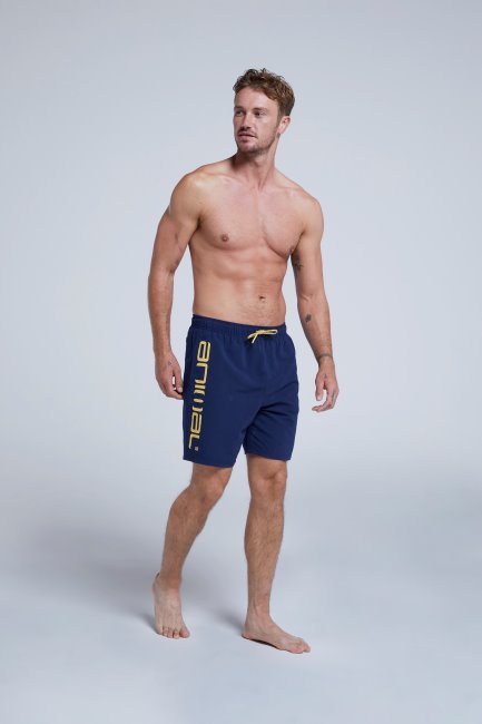 Animal Deep Dive Heren Gerecyclede Boardshort Mountain Warehouse Navy Origin