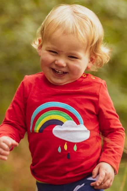Regenboog Weer Baby/peuter Longsleeve Top Mountain Warehouse Origineel