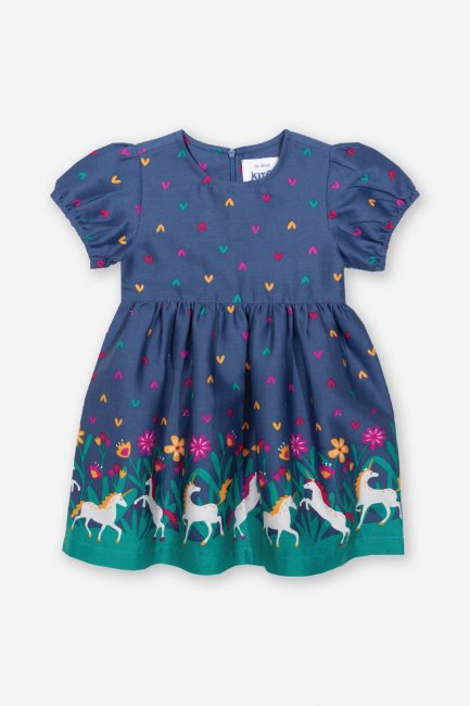 Nieuwe Navy Mountain Warehouse Magische Momenten Baby-/kinderjurk