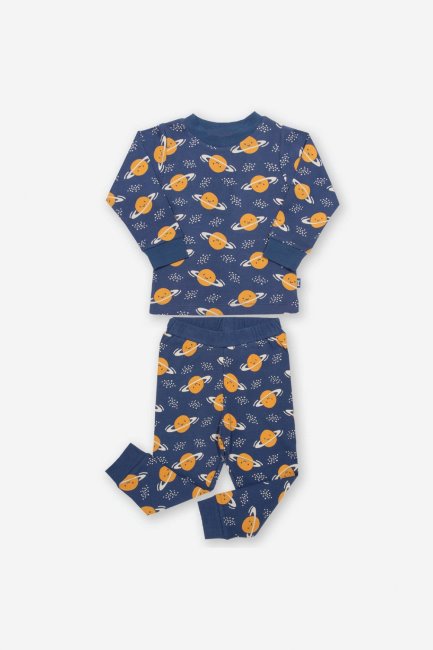 Mountain Warehouse Navy Smiley Saturnus Baby/kinder Pyjama Set Origineel