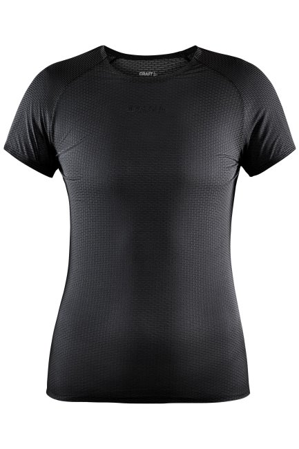 Mountain Warehouse Pro Dry Nanoweight Mesh Baselayer T-shirt Voor Dames Zwart Fashion