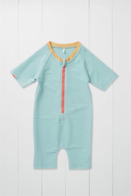 Geribbeld Shortie Zwempak Voor Kinderen Best Mountain Warehouse Pistache