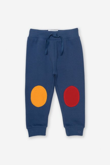 Joggingbroek Met Kniestukken Voor Baby's/kinderen, Origins Navy Mountain Warehouse