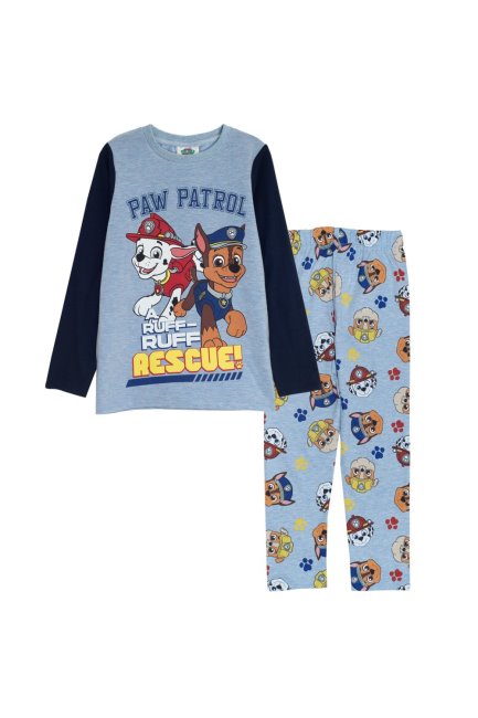 Lichtblauwe Origins Ruff Ruff Redding Jongens Pyjama Set Mountain Warehouse