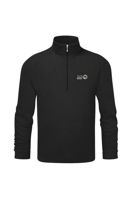 Brand Mountain Warehouse Zwart Kinder Fleece Met Microrits Middenlaag